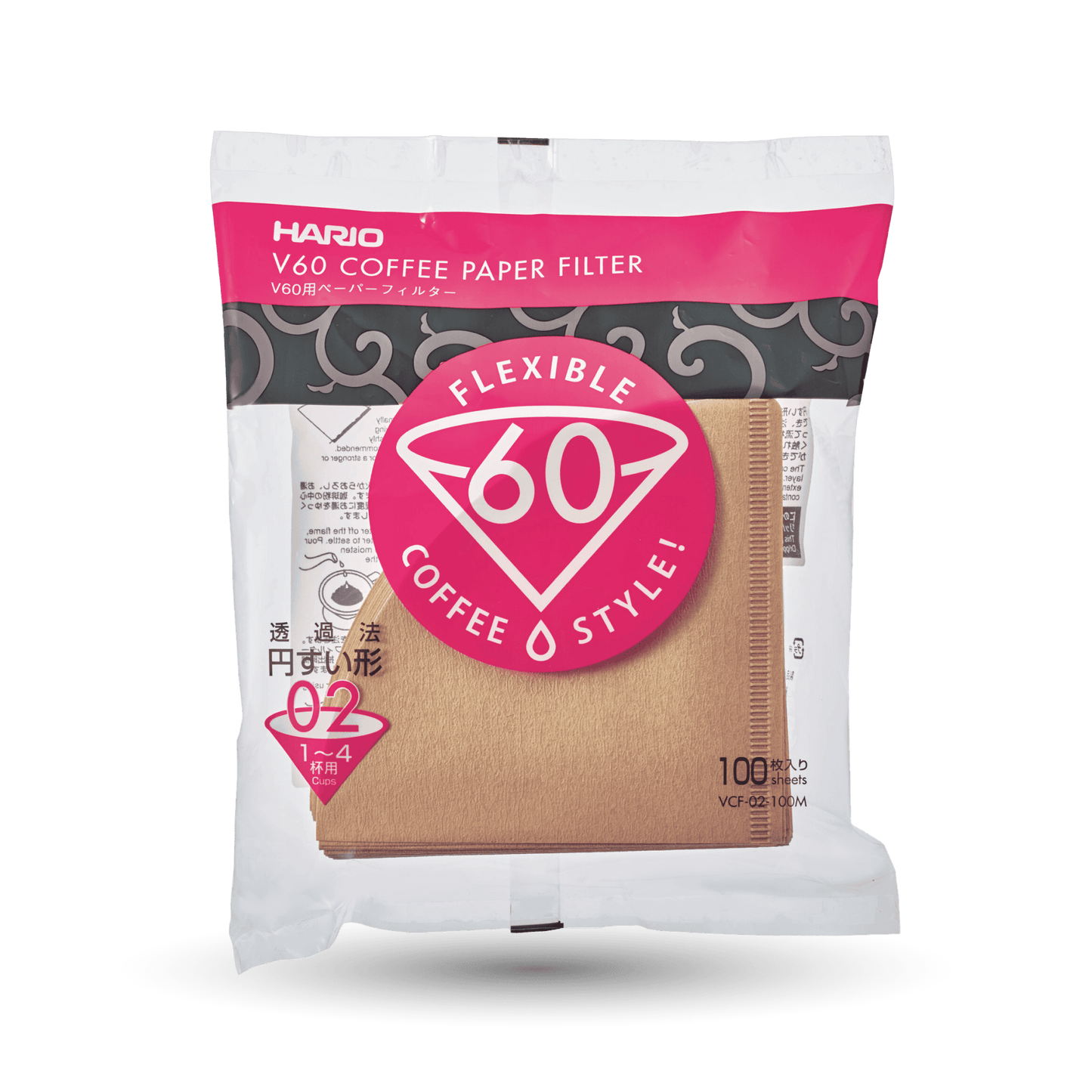 HARIO V60 FILTERS - Brown-1