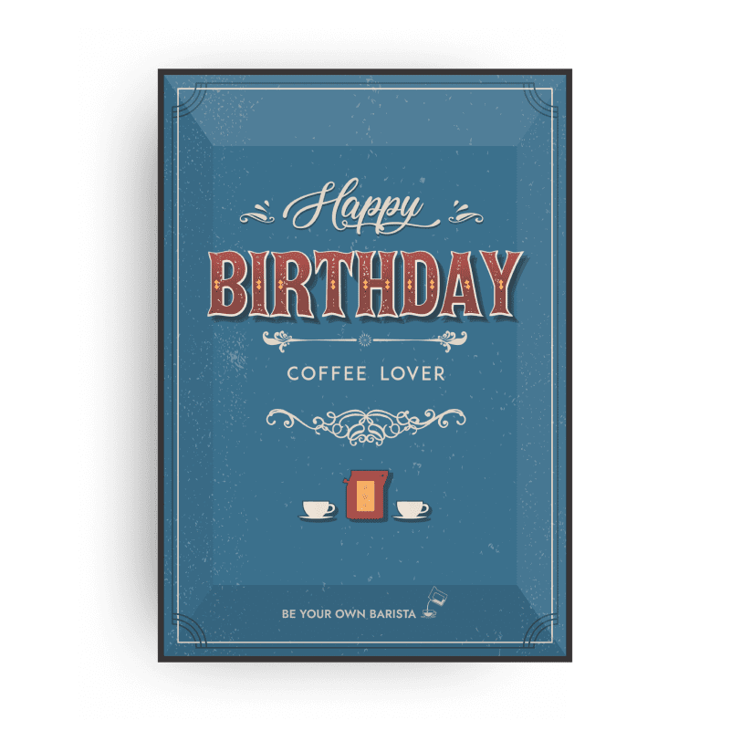 HAPPY BIRTHDAY COFFEE GREETING CARDS-7