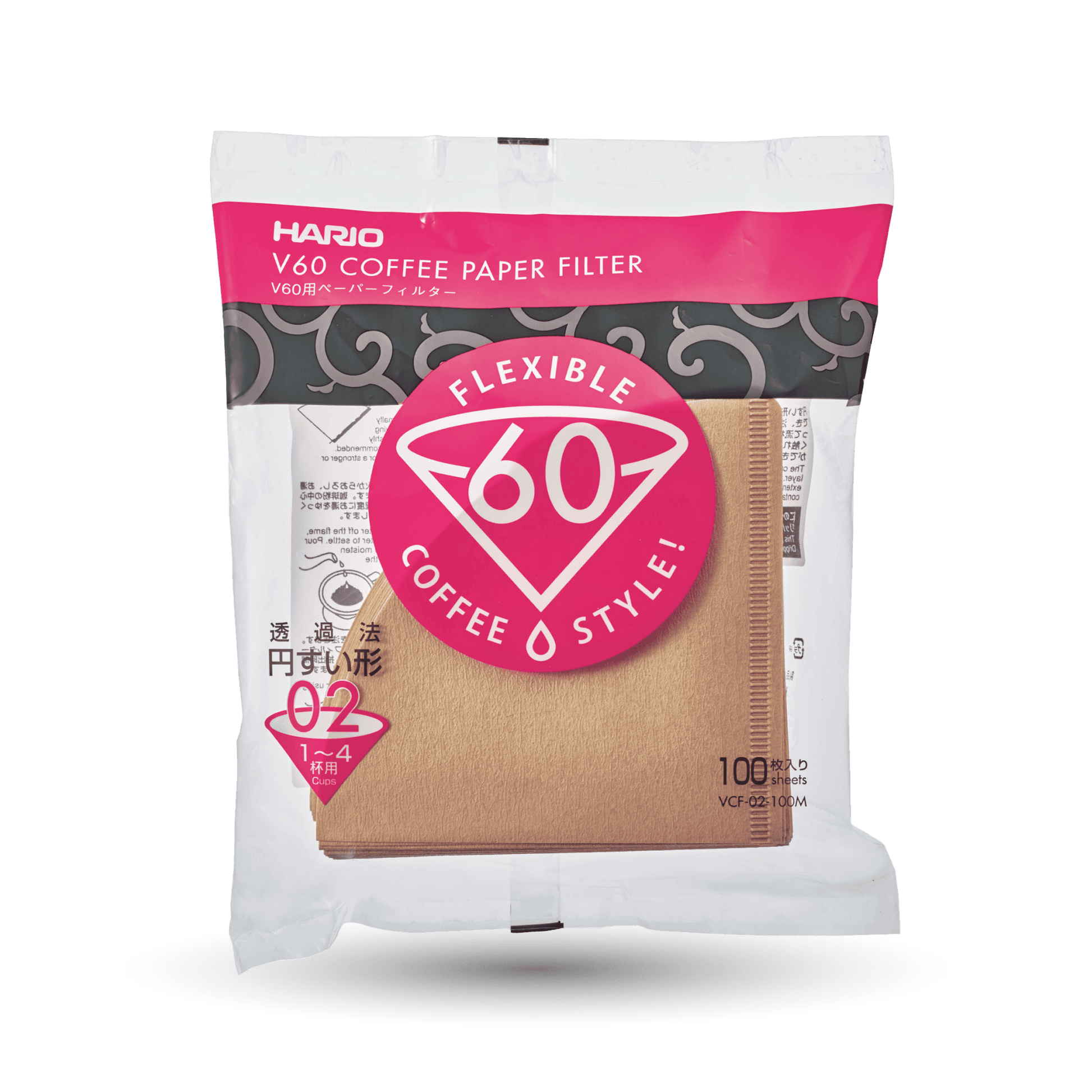 HARIO V60 FILTERS - Brown-1
