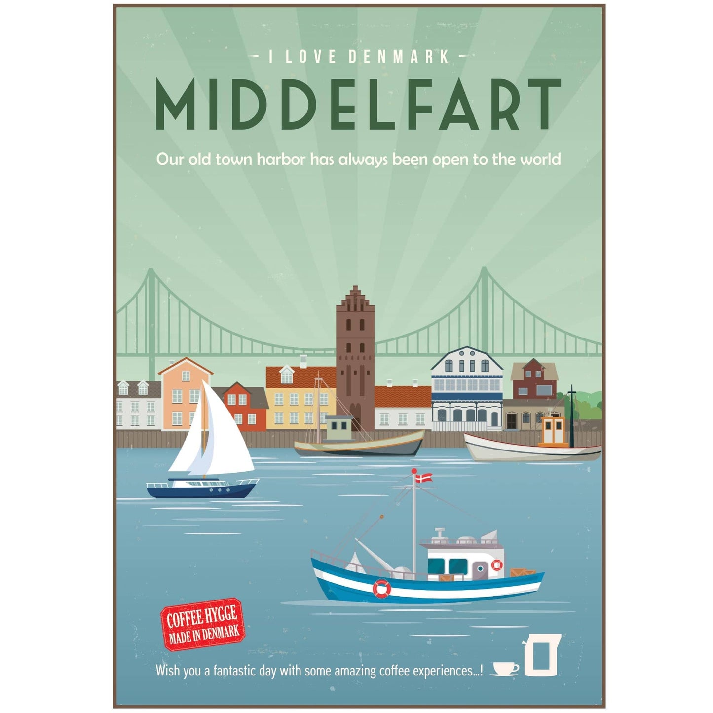 POSTCARDS FROM DENMARK COFFEE CARDS-13