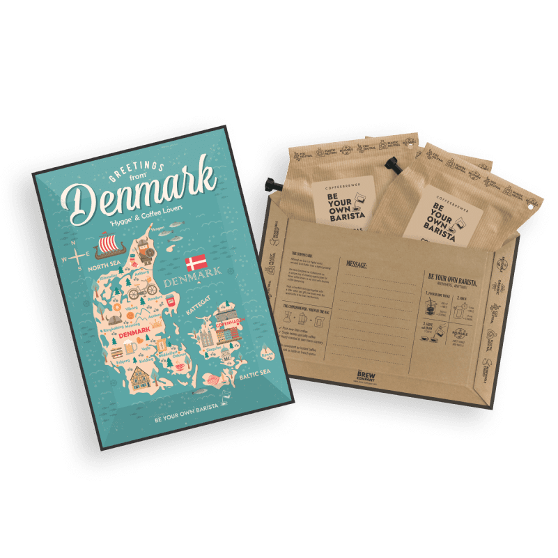 POSTCARDS FROM DENMARK COFFEE CARDS-1