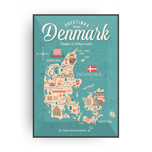 POSTCARDS FROM DENMARK COFFEE CARDS-0