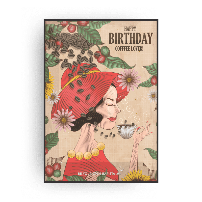 HAPPY BIRTHDAY COFFEE GREETING CARDS-1